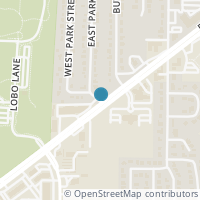 Map location of 401 S PARKS Drive, DeSoto, TX 75115