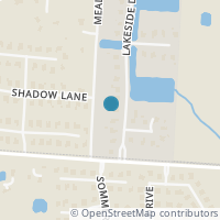 Map location of 109 Lakeside Dr, Denton TX 76208