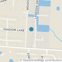 Map location of 111 Lakeside Dr, Denton TX 76208
