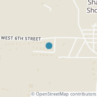Map location of 210 Harrison Ct, Denton TX 76208
