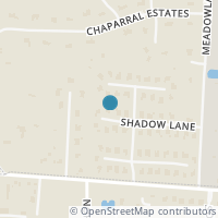 Map location of 102 Shadow Ln, Denton TX 76208