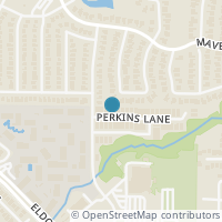 Map location of 3808 Perkins Lane, McKinney, TX 75072