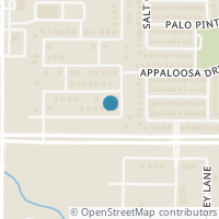 Map location of 14932 Palm Desert Lane, Frisco, TX 75035