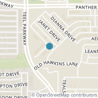 Map location of 2663 Hannah Circle, Frisco, TX 75033