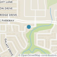 Map location of 10119 Morningside Drive, Frisco, TX 75035