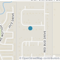 Map location of 13980 S Red Oak Circle S, Frisco, TX 75071