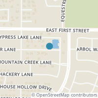 Map location of 1949 Sweetwater Lane, Allen, TX 75013