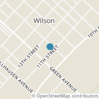Map location of 1103 Houston Wilson, Wilson TX 79381
