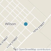 Map location of 1903 11Th St, Wilson TX 79381