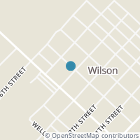 Map location of 1611 14Th St, Wilson TX 79381