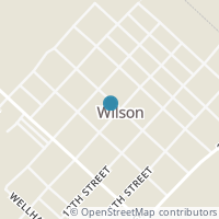Map location of 1711 13Th St, Wilson TX 79381