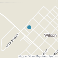 Map location of 1505 Houston Ave, Wilson TX 79381