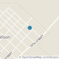 Map location of 1101 Vanham Ave, Wilson TX 79381
