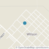 Map location of 1408 Gouger Ave, Wilson TX 79381