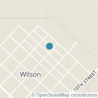 Map location of 1302 Culpepper Ave, Wilson TX 79381