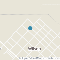 Map location of 1412 Lumsden Ave, Wilson TX 79381