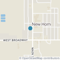 Map location of N Main, New Home TX 79383