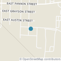 Map location of 502 S Poplar St, Leonard TX 75452