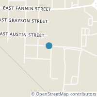 Map location of 501 S Sycamore St, Leonard TX 75452