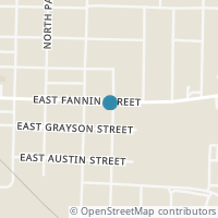 Map location of 311 E Fannin St, Leonard TX 75452