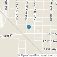 Map location of 108 S Elm St, Leonard TX 75452