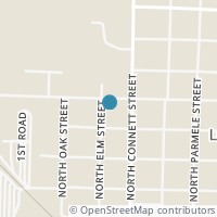 Map location of 404 N Elm St, Leonard TX 75452