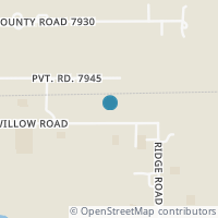 Map location of 1030 Willow Rd, Wilson TX 79381