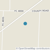 Map location of 1226 County Road 4855, Leonard TX 75452