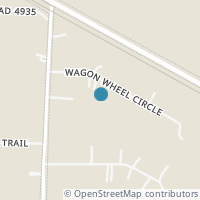 Map location of Wagon Wheel Cir, Leonard TX 75452