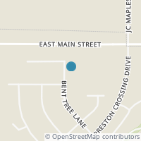 Map location of 1010 Bent Tree Ln, Gunter TX 75058