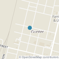 Map location of 307 N 5Th St, Gunter TX 75058