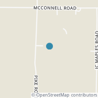 Map location of 344 Pike Rd, Gunter TX 75058
