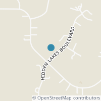 Map location of 415 Hidden Lakes Blvd, Gunter TX 75058