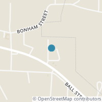 Map location of 108 Holcombville Rd, Tom Bean TX 75491
