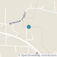 Map location of 116 Holcombville Rd, Tom Bean TX 75491