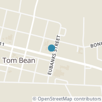 Map location of 311 E Highway 11, Tom Bean TX 75489