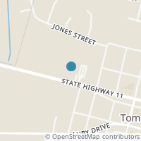 Map location of 418 E Highway 11, Tom Bean TX 75489