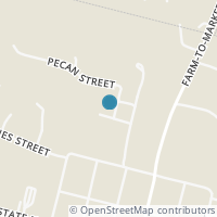Map location of 106 Bois D Arc St, Tom Bean TX 75491