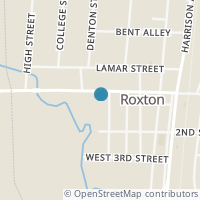 Map location of 307 Honey Grove Rd, Roxton TX 75477