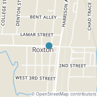 Map location of 37 Honey Grove St, Roxton TX 75477