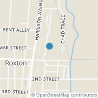 Map location of 114 NE Hackleman St, Roxton TX 75477