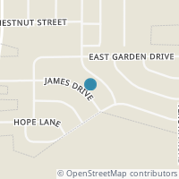 Map location of 110 James Dr, Iowa Park TX 76367