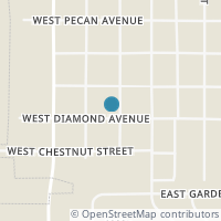 Map location of 202 W Diamond Ave, Iowa Park TX 76367