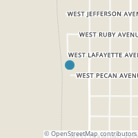 Map location of 410 W Pecan Ave, Iowa Park TX 76367
