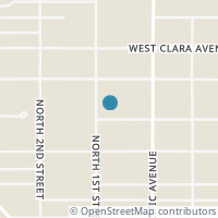 Map location of 520 W Aldine St, Iowa Park TX 76367