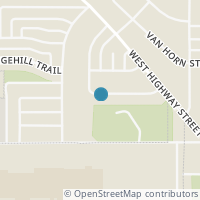 Map location of 1023 Foley Ave, Iowa Park TX 76367