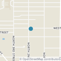 Map location of 623 W Clara Ave, Iowa Park TX 76367