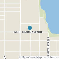 Map location of 400 W Clara Ave, Iowa Park TX 76367