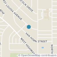 Map location of 911 W Louisa Ave, Iowa Park TX 76367