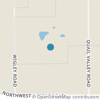 Map location of 1593 Wigley Rd, Iowa Park TX 76367